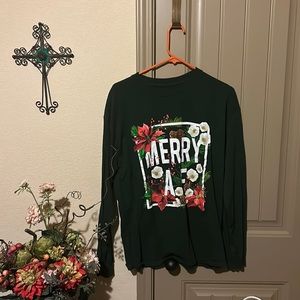 Spencer’s Large Christmas Long Sleeve Shirt